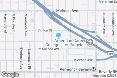 Map image of the property - 537 N Kenmore Ave