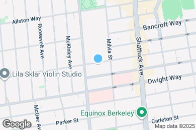 Map image of the property - 1924 Channing Way