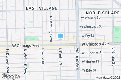 Map image of the property - 815 N Paulina St
