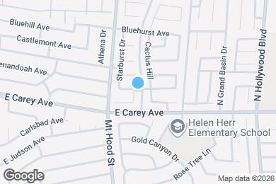 Map image of the property - 2468 Color Canyon Way
