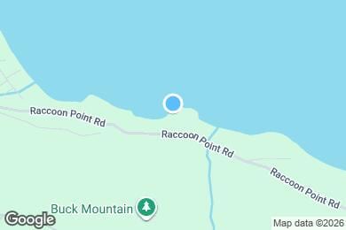 Map image of the property - 585 Raccoon Point Rd