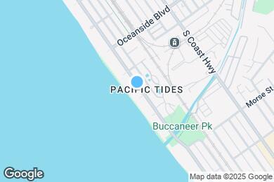 Map image of the property - 1317 S Pacific St