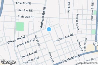 Map image of the property - 505 6th St NE