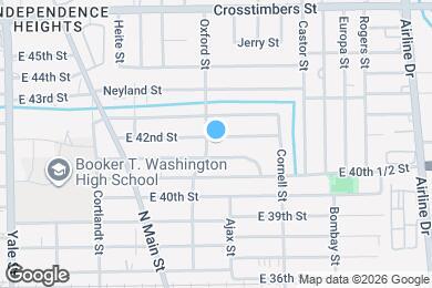 Map image of the property - 604 E 42nd St