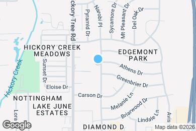 Map image of the property - 2301 Narobi Pl