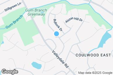 Map image of the property - 1205 Jordans Pond Ln