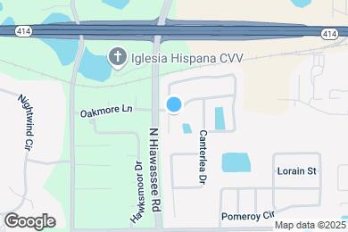 Map image of the property - 6938 Oakmore Ln