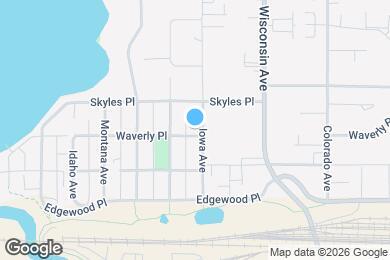 Map image of the property - 216 Iowa Ave