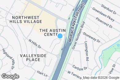 Map image of the property - 6800 Austin Center Blvd
