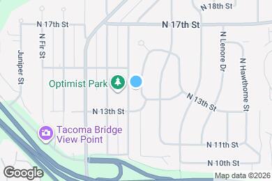 Map image of the property - 1310 N Heatherwood W