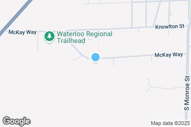 Map image of the property - 634 McKay Way