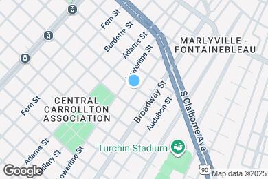 Map image of the property - 7302 Panola St