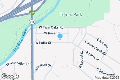 Map image of the property - 134 W Lotta St