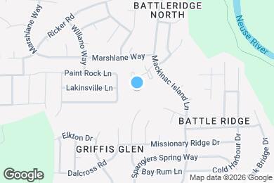 Map image of the property - 3564 Aldie Ct