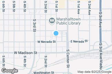Map image of the property - 307 S 1st St