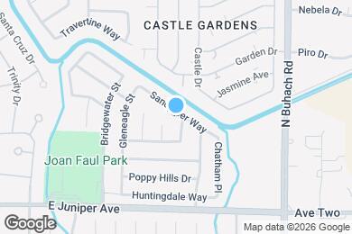 Map image of the property - 1020 Sandpiper Way