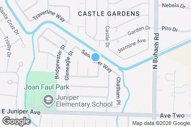 Map image of the property - 1020 Sandpiper Way