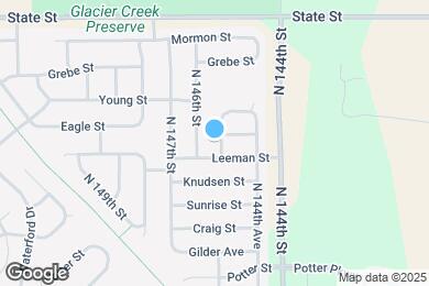 Map image of the property - 7960 N 145th St