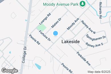 Map image of the property - 3718 Moody Ave