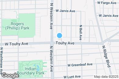 Map image of the property - 2340 W Touhy Ave