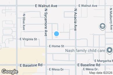Map image of the property - 370 E Virginia St