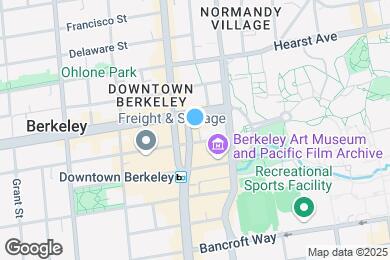 Map image of the property - Rise at Berkeley