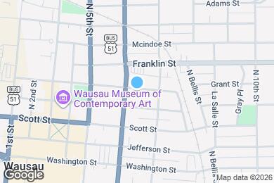 Map image of the property - 607 Grant St