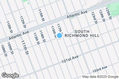 Map image of the property - 116-08 95th Ave
