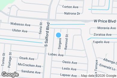Map image of the property - 1249 Sargent St