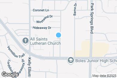 Map image of the property - 4000 School Hill Cir