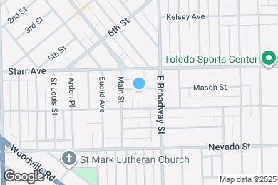 Map image of the property - 826 Mason St