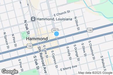 Map image of the property - 223 E Thomas St