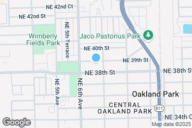 Map image of the property - 736 NE 39th St