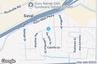 Map image of the property - 272 De Soto Dr