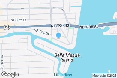 Map image of the property - 1031 NE Little River Dr