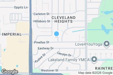 Map image of the property - 3429 S Polk Ave