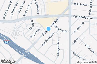 Map image of the property - 6948 La Tijera Blvd