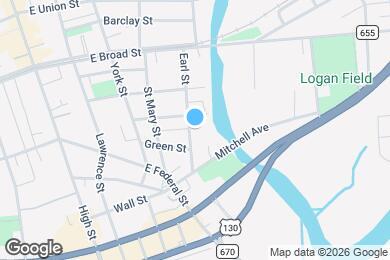 Map image of the property - 503 Linden Ave