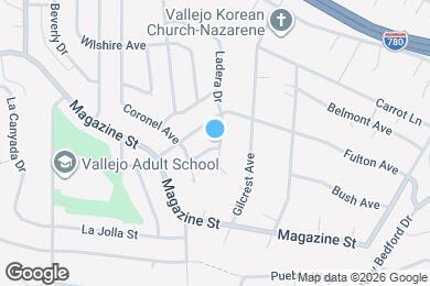 Map image of the property - 167 Ladera Dr