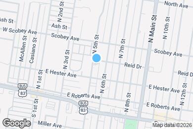 Map image of the property - 212 N 5th St