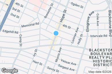 Map image of the property - 773 Hope St