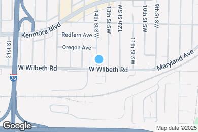 Map image of the property - 861 W Wilbeth Rd