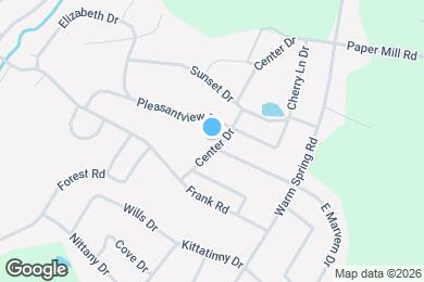 Map image of the property - 691 Center Dr