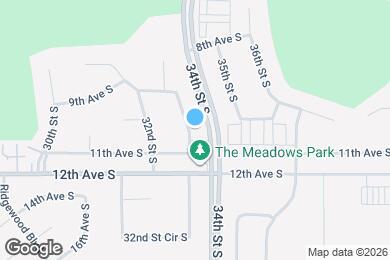 Map image of the property - 1012 33rd St S