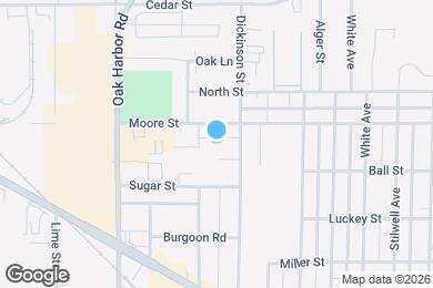 Map image of the property - 1717 Moore St