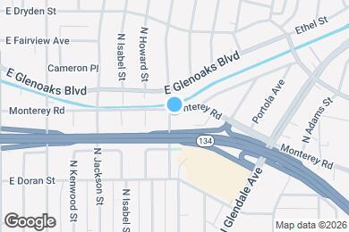 Map image of the property - 720 Geneva St