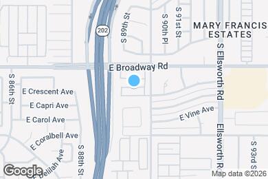 Map image of the property - 8935 E Capri Ave