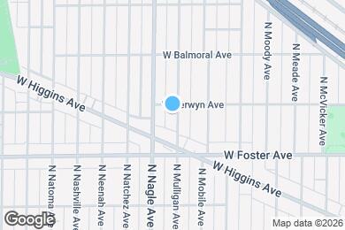 Map image of the property - 5252 N Mulligan Ave