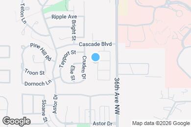 Map image of the property - 3100 Carnoustie Dr