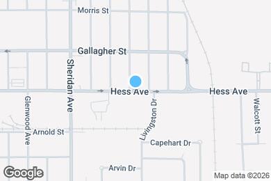 Map image of the property - 2617 Hess Ave